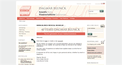 Desktop Screenshot of blunck-medical-books.de